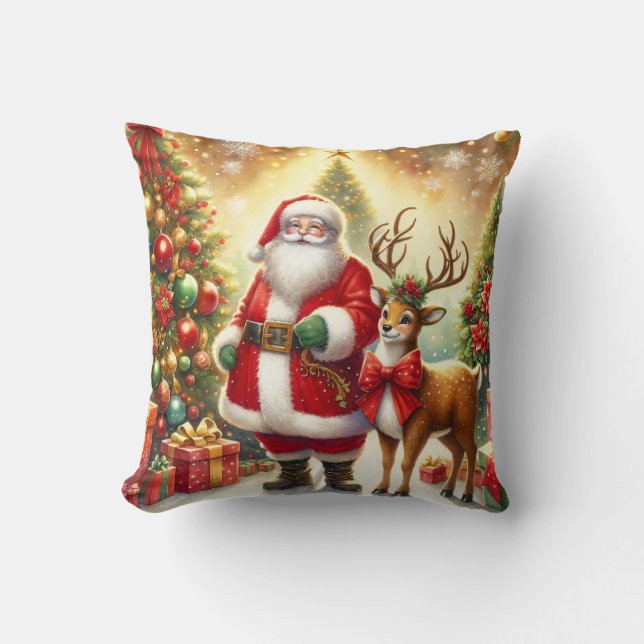 Christmas Throw Pillow (Front)