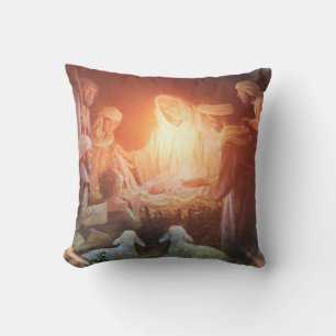 Christmas Throw Pillow/Baby Jesus Cushion