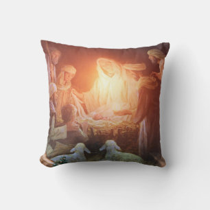 Christmas Throw Pillow/Baby Jesus Cushion