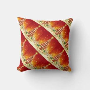 Christmas Throw Pillow/Christmas Tree Cushion