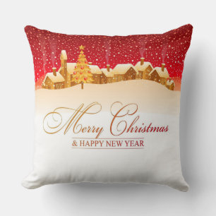 Christmas Throw Pillow/Merry Christmas Cushion