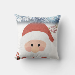 Christmas Throw Pillow, Merry Christmas Cushion