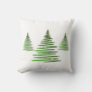 Christmas Throw Pillow-Oh Christmas Tree Cushion