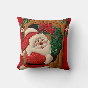 Christmas Throw Pillow/Santa Cushion