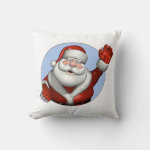Christmas Throw Pillow/Santa Cushion