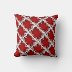 Christmas Throw Pillow/SnowFlakes Cushion