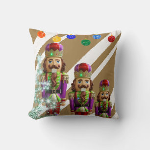 Christmas Throw Pillow, Soldier Cushion
