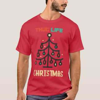 christmas thug shirt life movie friends funny
