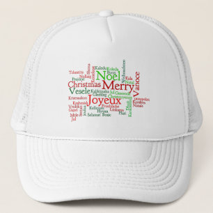 Christmas Tidings Around The World Trucker Hat