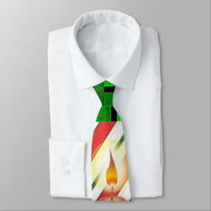 Christmas Tie, Christmas Candle Tie