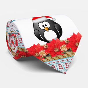 Christmas Tie, Penguin Tie