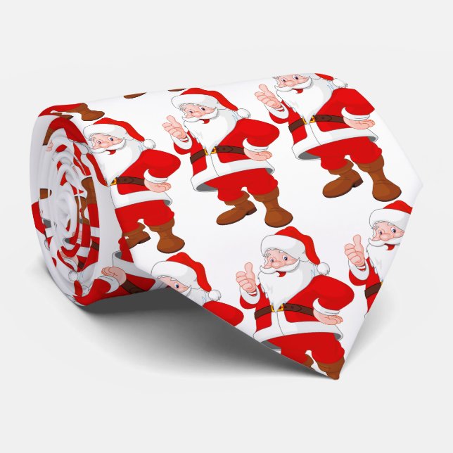Christmas Tie/Santa Tie (Rolled)