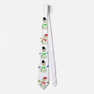 Christmas Tie, Snowman Tie
