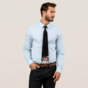 Christmas Tie, Snowman Tie