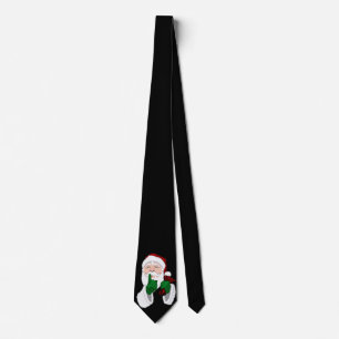 Christmas Ties Cute Santa Clause Necktie Customise