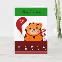 Christmas Tiger