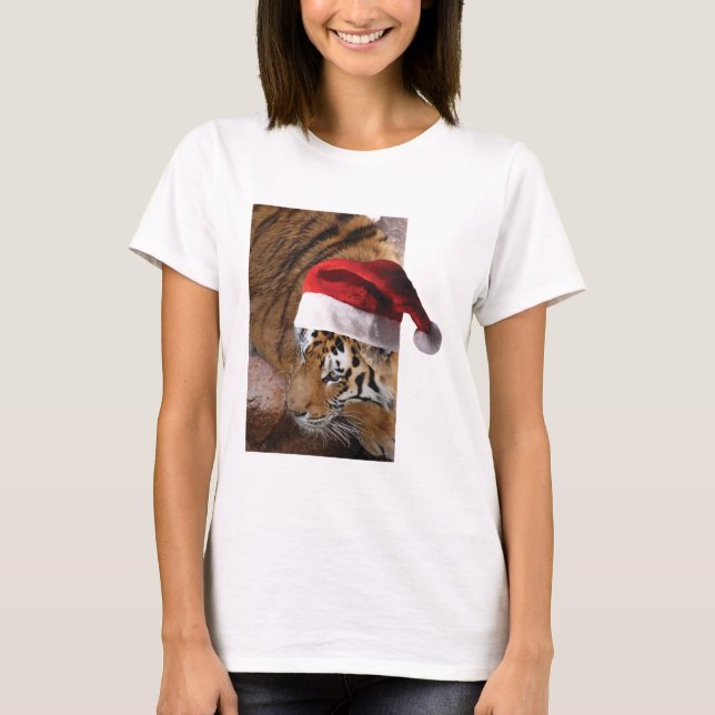 Christmas Tiger T-Shirt (Front)
