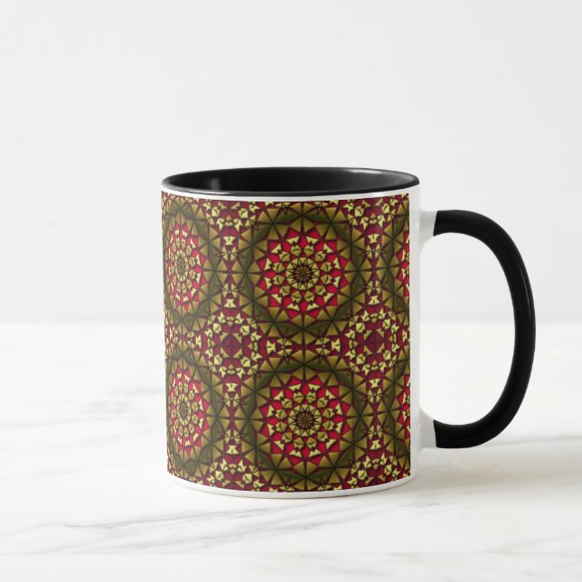 Christmas Tile Mug 12 Radial (Right)