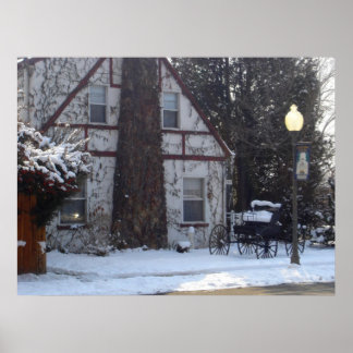 Christmas time back in time poster