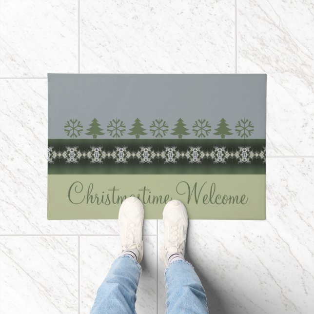 Christmas Time Design Doormat (Indoor)