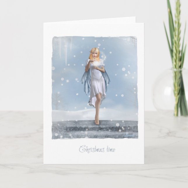 Christmas time holiday card (Front)