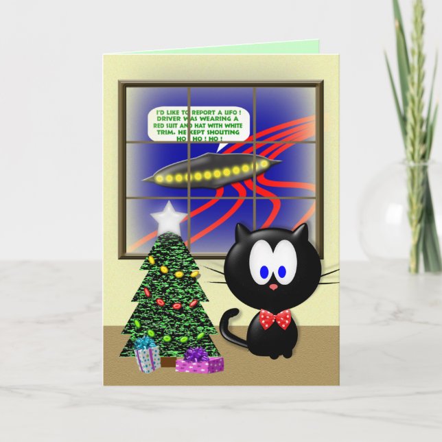 Christmas Time Holiday Card (Front)