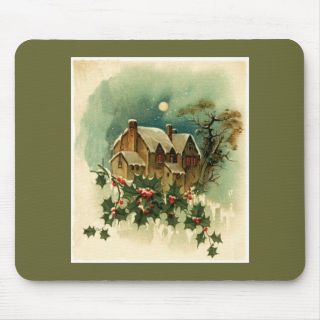 Christmas Time Mouse Pad (Front)