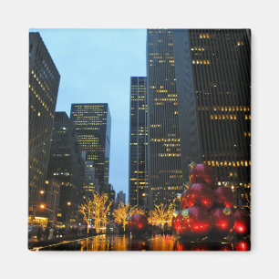 Christmas Time NYC Magnet