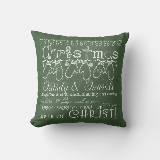 Christmas Time Pillow (Front)