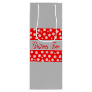 Christmas Time... Wine Gift Bag