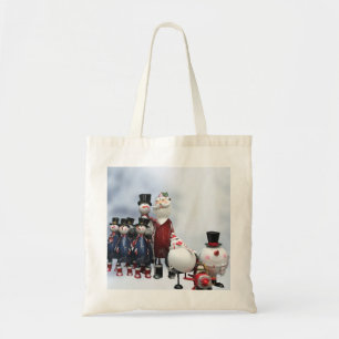Christmas Tin Choir Tote Bag