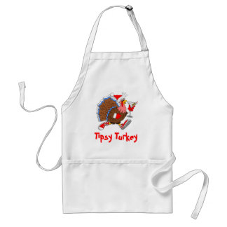 Christmas Tipsy Turkey (Martini) Standard Apron