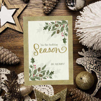 Christmas 'tis the Holiday Season Card