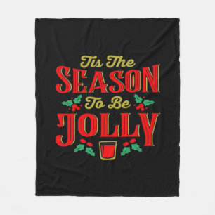 Christmas Tis The Season Fleece Blanket