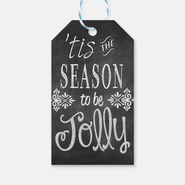 Christmas -Tis the Season Gift Tags (Front)