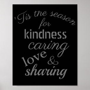 Christmas Tis The Season Saying T Shirt Poster