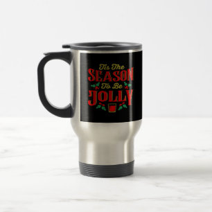 Christmas Tis The Season Travel Mug