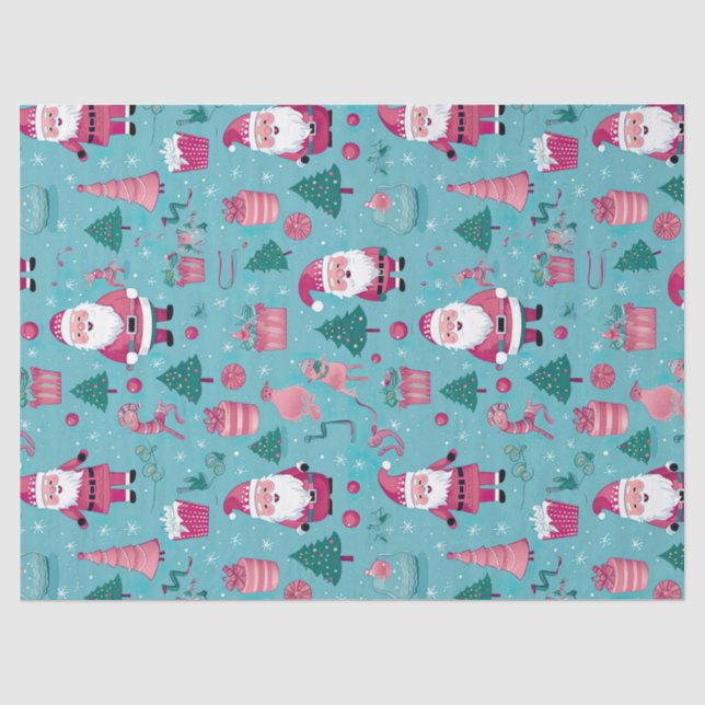 Christmas  tissue paper (Front)