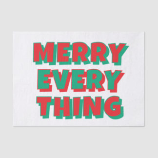 Christmas Tissue Paper 