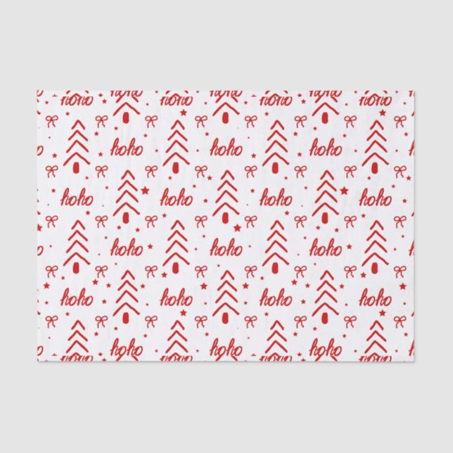 Christmas  tissue paper (Front)