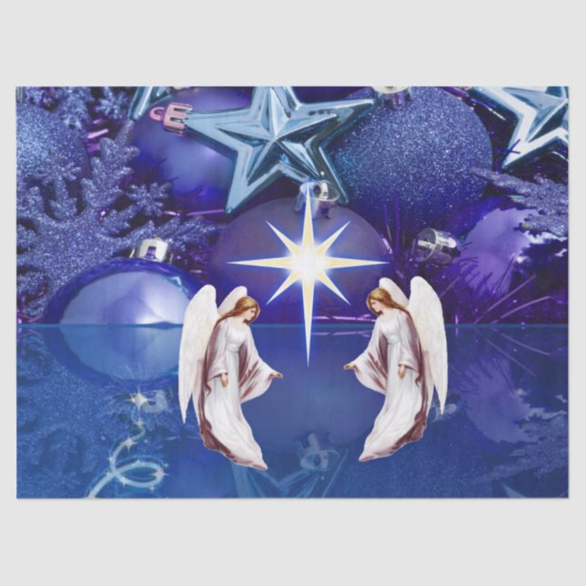 Christmas Tissue Paper, Angel Tissue Paper (Front)