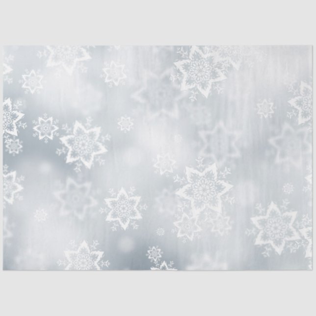 Christmas Tissue Paper/Snowflakes Paper (Front)