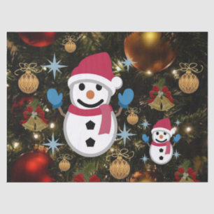Christmas Tissue Paper, Snowman Tissue Paper