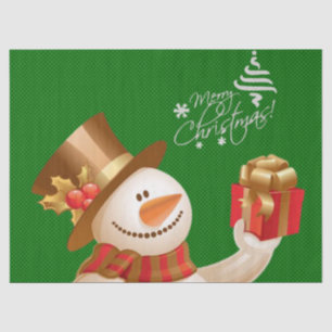 Christmas Tissue Paper, Snowman Tissue Paper