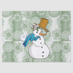 Christmas Tissue Paper, Snowman Tissue Paper