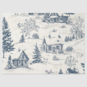Christmas Toile Pattern Accessories Tissue Paper