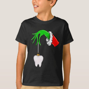 Christmas Tooth Dentist Dental Istant Teeth Xmas P T-Shirt