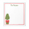 Christmas Topiary Personalised Notepad