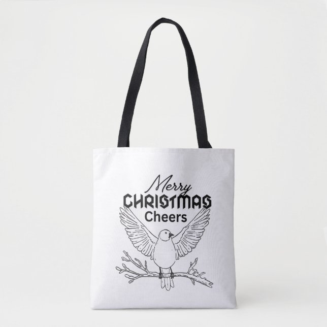 Christmas Tote bab (Front)