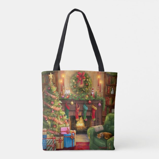 Christmas Tote Bag (Back)